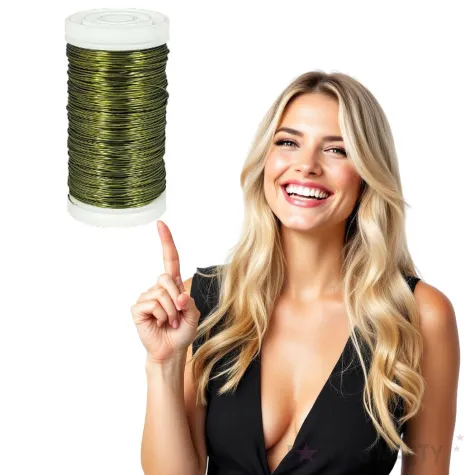 drucik florystyczny classic zielony oliwkowy czakos 0 35 mm 100 m