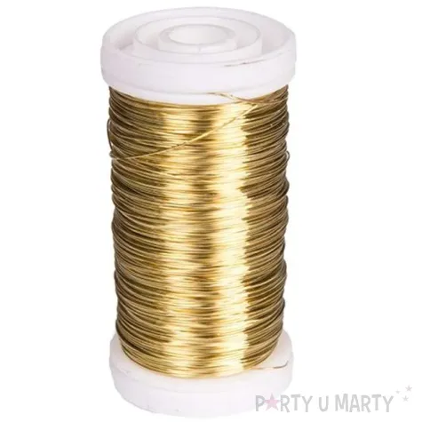 drucik florystyczny classic zloty czakos 0 35 mm 100 m