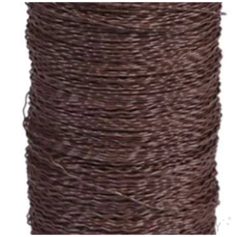 drucik florystyczny karbowany brazowy czakos 0 35 mm 100 m