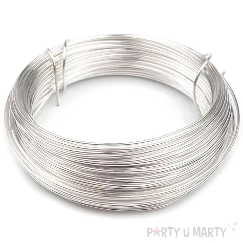 drucik florystyczny premium srebrny stoklasa 0 8 mm 10 m