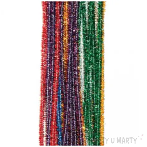 druciki kreatywne wyciory mix ciemny titanum 30 cm 40 szt