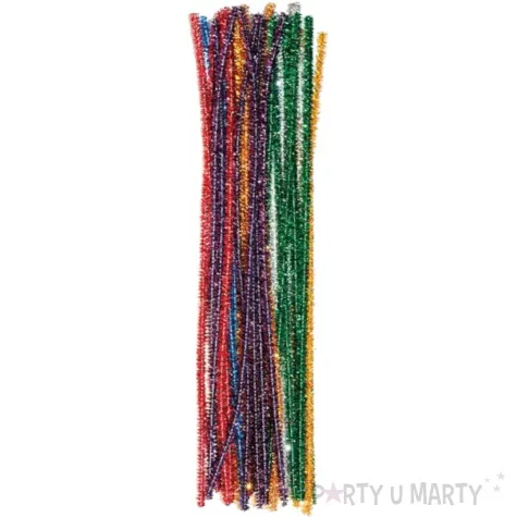 druciki kreatywne wyciory mix ciemny titanum 30 cm 40 szt