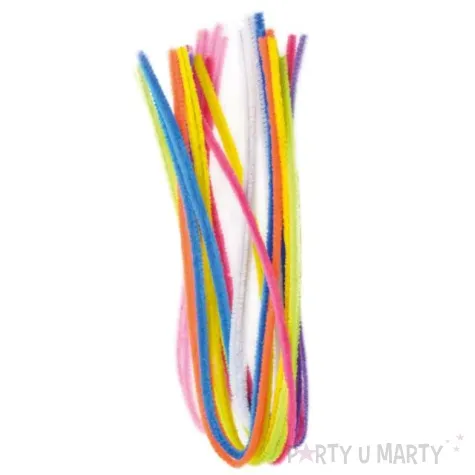 druciki kreatywne wyciory neonowe mix brewis 50 cm 16 szt