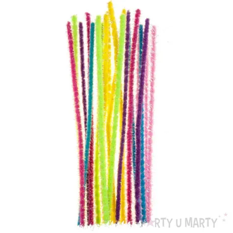 druciki kreatywne wyciory pastelowe mix aliga 30 cm 20 szt