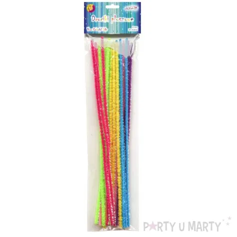 druciki kreatywne wyciory pastelowe mix titanum 30 cm 20 szt