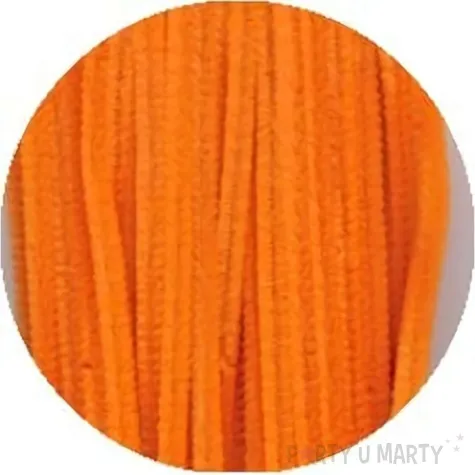 druciki kreatywne wyciory pomaranczowy titanum 30 cm 40 szt