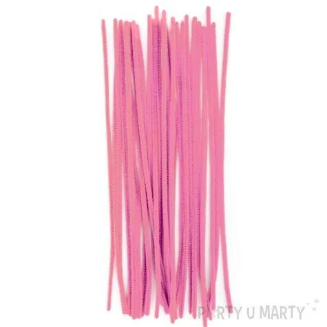 druciki kreatywne wyciory rozowy titanum 30 cm 40 szt