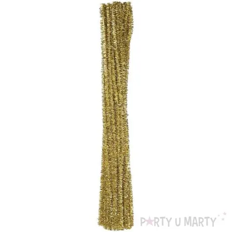 druciki kreatywne wyciory zlote titanum 30 cm 30 szt