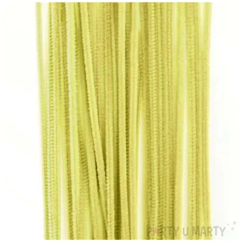 druciki kreatywne wyciory zolty aliga 30 cm 40 szt