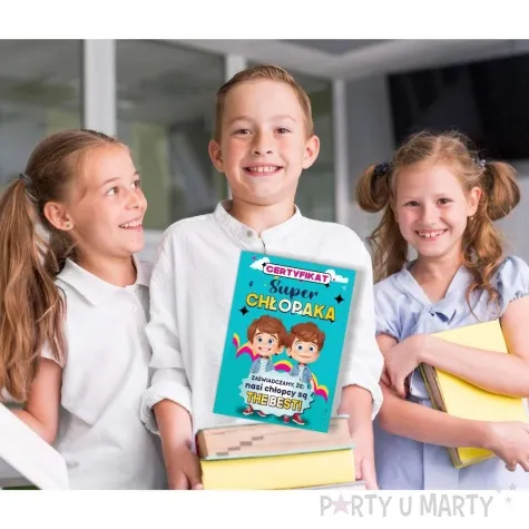 dyplom chlopaki sa the best a5 5 szt