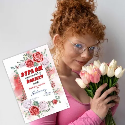 dyplom dla najwspanialszej kobiety swiata a5