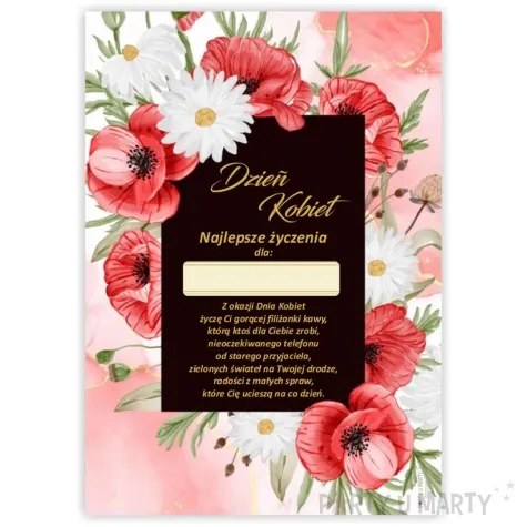 dyplom na dzien kobiet a5