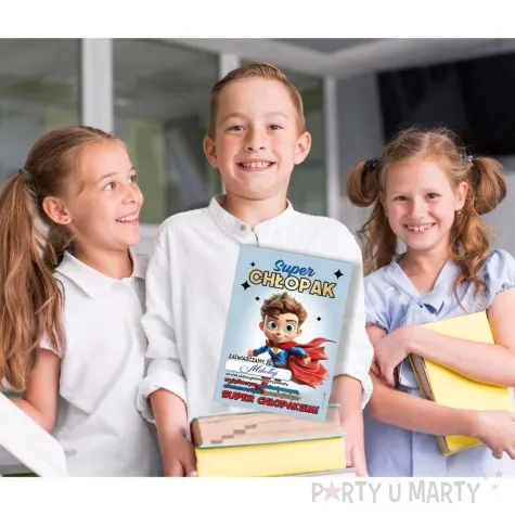 dyplom super chlopak bohater a5 5 szt