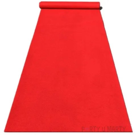 dywan party hollywood czerwony boland 450 x 60 cm