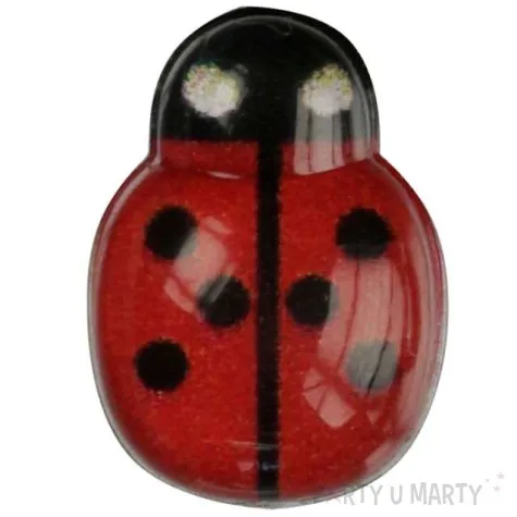 dzety samoprzylepne biedronki czerwone titanum 50 szt