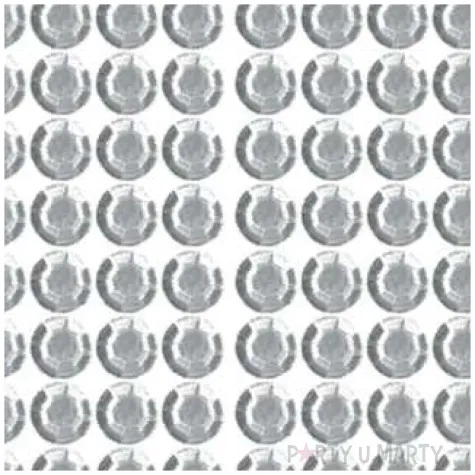 dzety samoprzylepne krysztalki 3d 6mm srebrne brewis