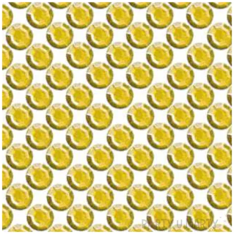 dzety samoprzylepne krysztalki 3d 8mm zlote brewis