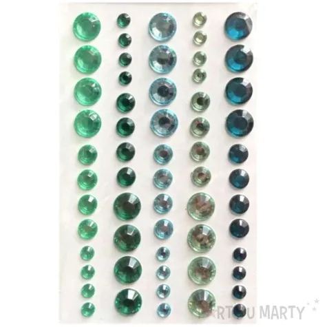 dzety samoprzylepne krysztalki lodowy mix brewis 5 10 mm 60 szt