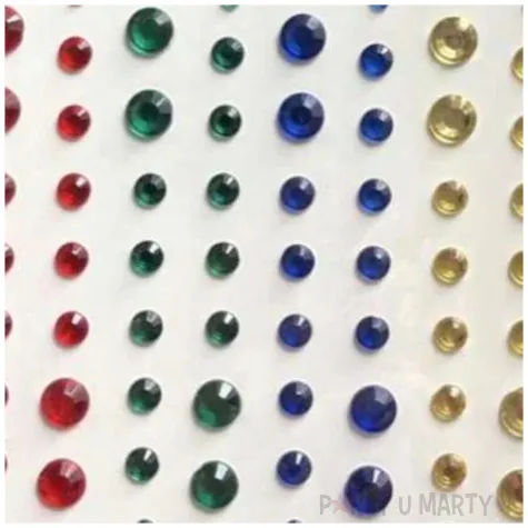 dzety samoprzylepne krysztalki mix brewis 3 7 mm 120 szt