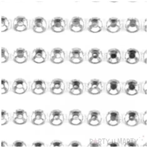 dzety samoprzylepne krysztalki transparent 4 mm 504 szt