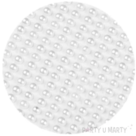 dzety samoprzylepne perelki 3d okragle perlowe brewis