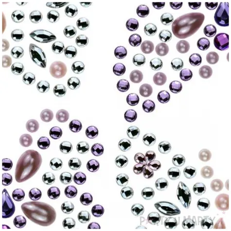 dzety samoprzylepne perelki krople krysztalki motyle zestaw kreatywny do dekorowania 10 szt