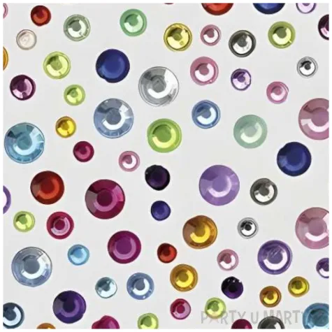 dzety samoprzylepne perelki okragle zestaw kreatywny do dekorowania diy 325 szt