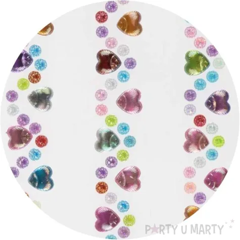 dzety samoprzylepne serca i perelki mix arpex 141 szt