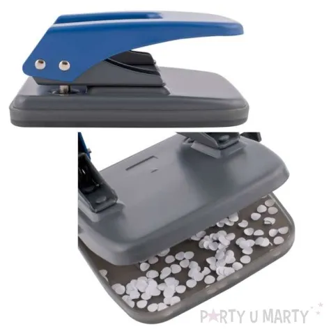 dziurkacz do papieru premium niebieski d rect no 104h