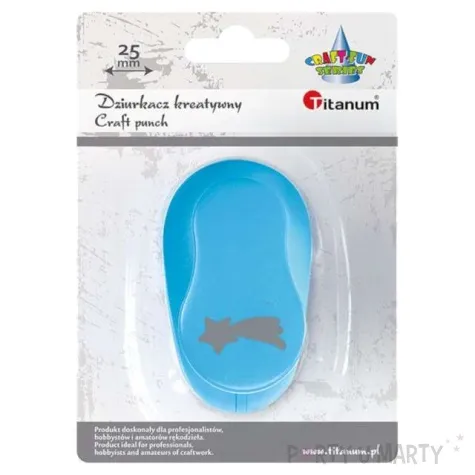 dziurkacz kreatywny kometa mix titanum 25 mm