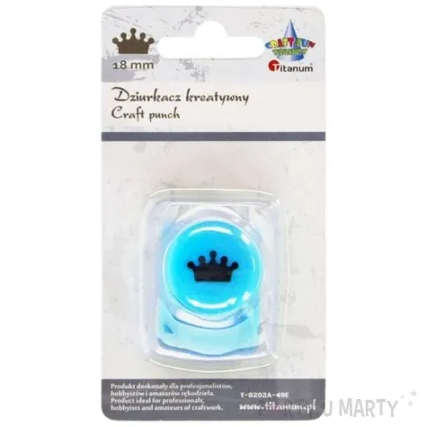 dziurkacz kreatywny korona titanum 18 mm