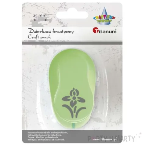 dziurkacz kreatywny kwiatek mix titanum 25 mm