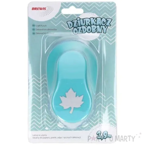 dziurkacz kreatywny lisc mix brewis 38mm