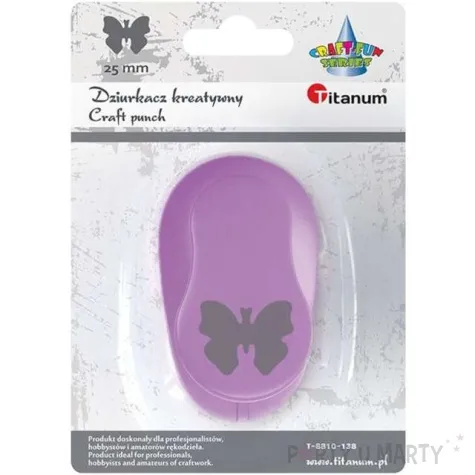 dziurkacz kreatywny motylek fioletowy brewis 25 mm
