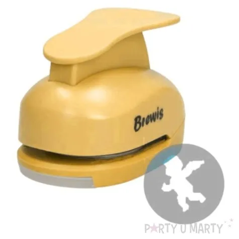 dziurkacz kreatywny swiateczny aniolek zolty brewis 5 cm