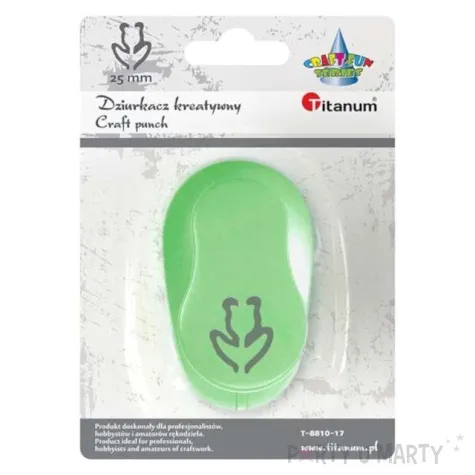 dziurkacz kreatywny tulipanek mix titanum 25 mm