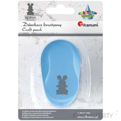 dziurkacz kreatywny zajaczek niebieski brewis 2 5 cm