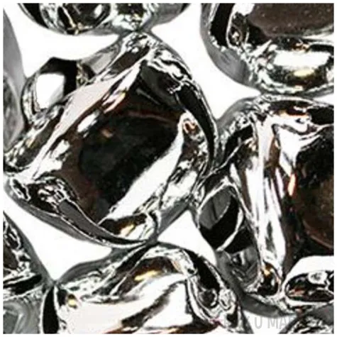 dzwoneczki dekoracyjne classic max srebrne titanum 8 szt