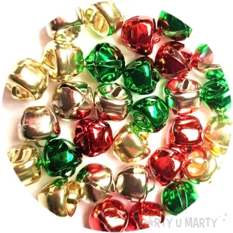 dzwoneczki dekoracyjne classic mix aliga 10 mm 30 szt