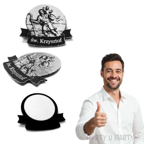 emblemat sw krzysztof 37x33