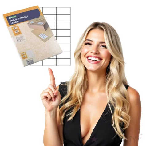 etykieta samoprzylepna a4 24 x 70x37mm d rect 100szt