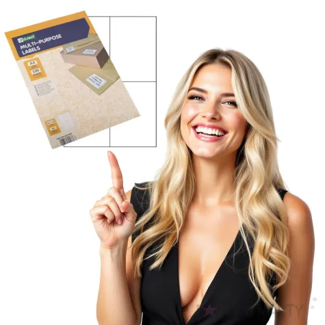 etykieta samoprzylepna a4 4 x 105x148mm d rect 100szt