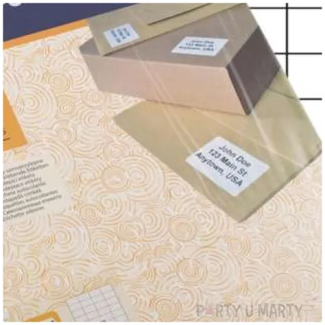 etykieta samoprzylepna a4 44 x 48 5x25 4mm leviatan 100szt