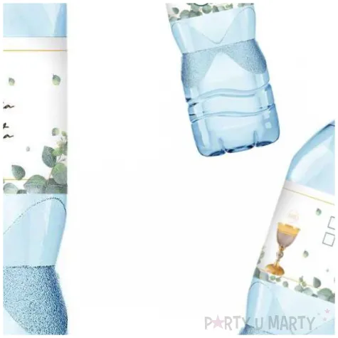 etykiety na wode mineralna komunia swieta eukaliptus z hostia 45x225 mm 3 szt