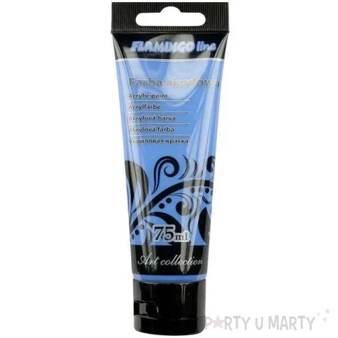 farba akrylowa art collection niebieski flamingo 75ml