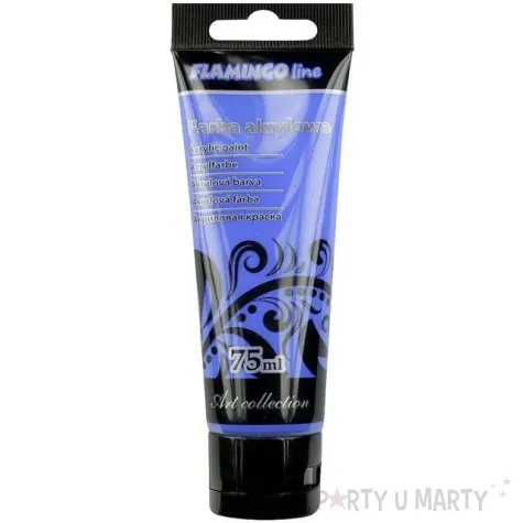 farba akrylowa art collection niebieski indygo flamingo 75ml