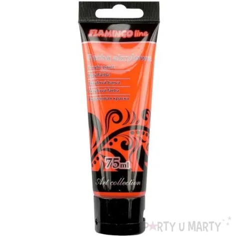 farba akrylowa art collection pomaranczowy neonowa flamingo 75ml