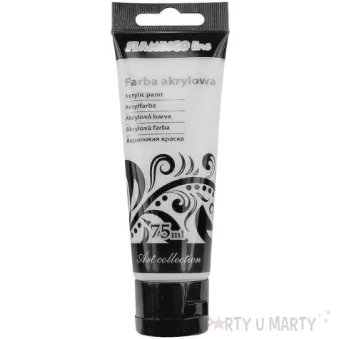 farba akrylowa art collection srebrny flamingo 75ml