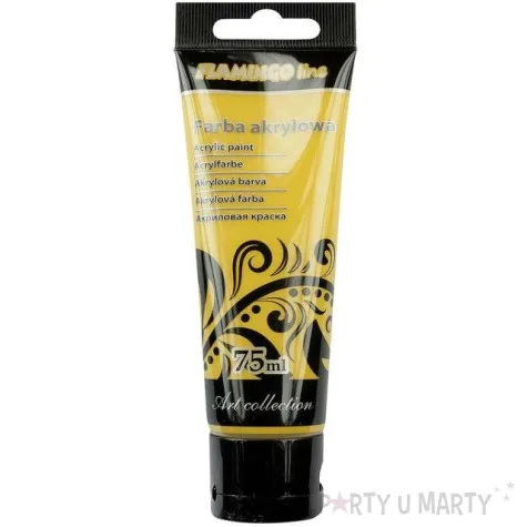 farba akrylowa art collection zolty ciemny flamingo 75ml