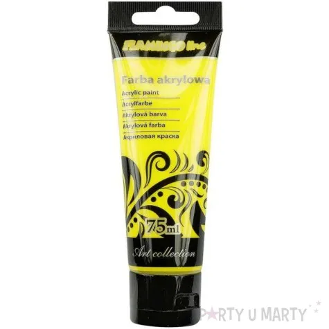farba akrylowa art collection zolty flamingo 75ml
